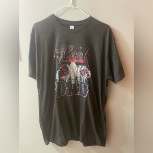 Men’s New Cool Dad Graphic T-Shirt - Charcoal by Tultex